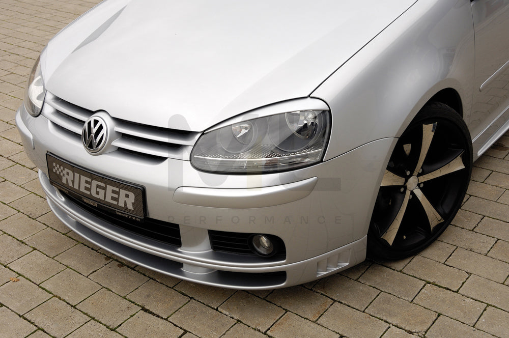 Rieger 00059300 VW Mk5 Golf Front Splitter 3 | ML Performance UK Car Parts