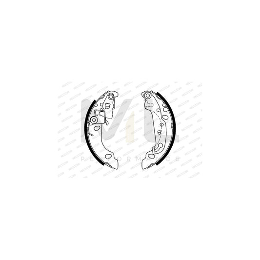 FERODO PREMIER FSB636 Brake Shoe Set | ML Performance Car Parts