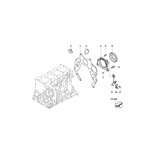 Genuine BMW 11110394505 E91 E87 E83 Gasket Set Engine Block Asbesto Free (Inc. 318d, 320td & X3 2.0d) | ML Performance UK Car Parts