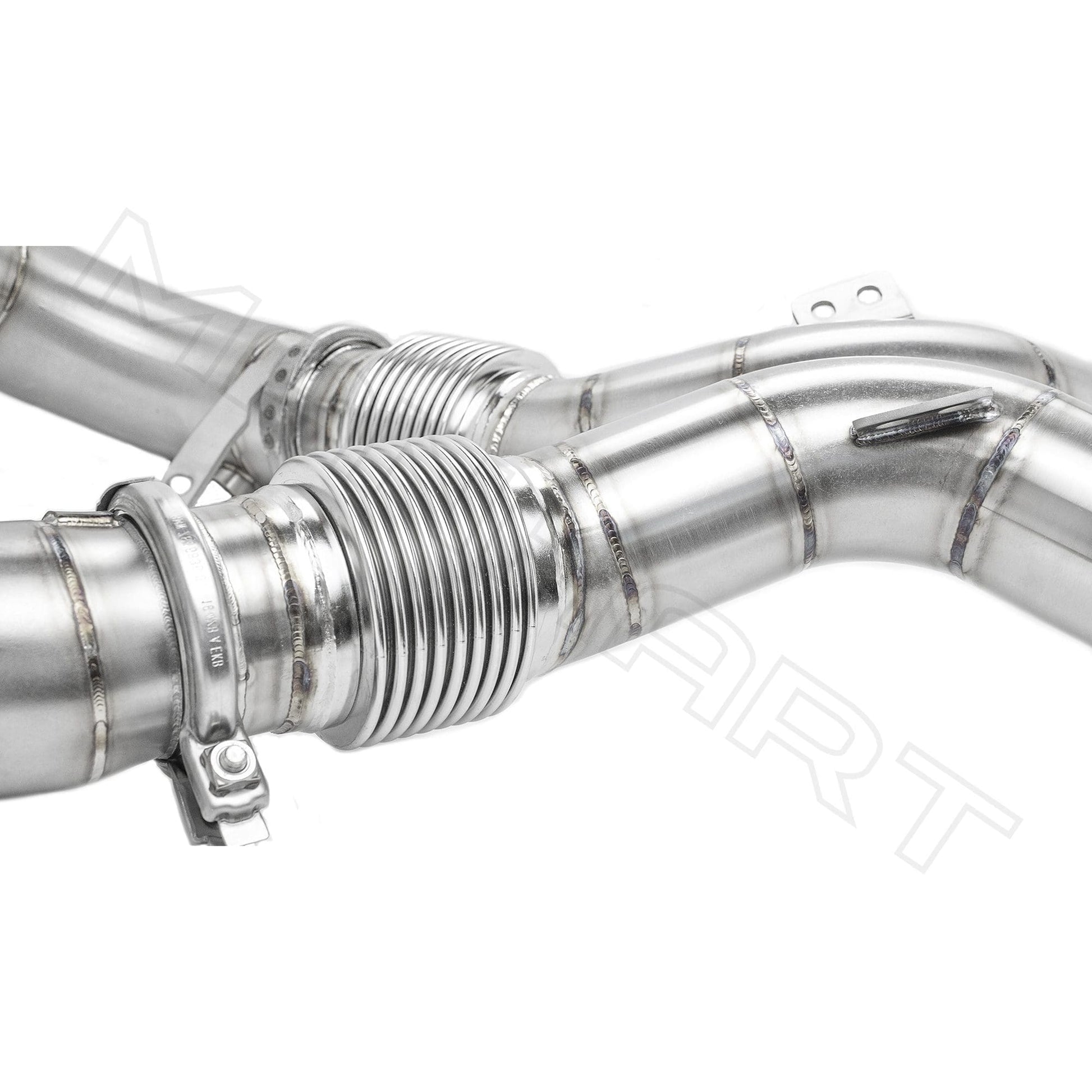 MANHART MH5F9511203 DOWNPIPES RACE FOR BMW F95 / F96 X5M / X6M (COMPETITION) CAT-REPLACEMENT (PART 2 OF 2)