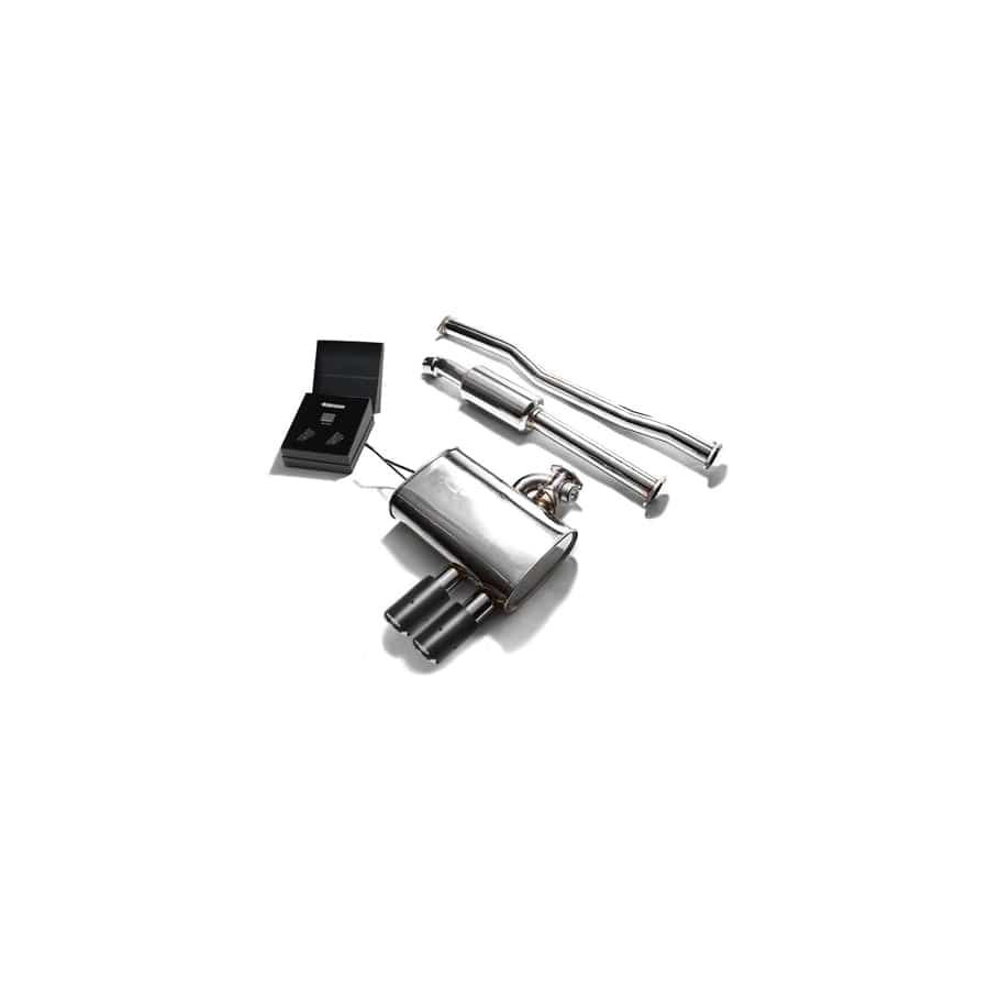 Armytrix MNF6V-DC11 Valvetronic Exhaust System Mini Cooper S F56 | F57 2014-2020 with Dual Carbon Fiber 3.5"  | ML Performance UK UK Car Parts