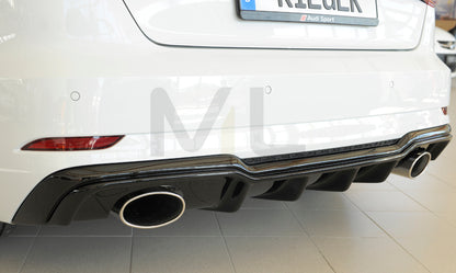 Rieger 00088183 Audi 8V Rear Diffuser (A3 & S3) 2 | ML Performance UK Car Parts