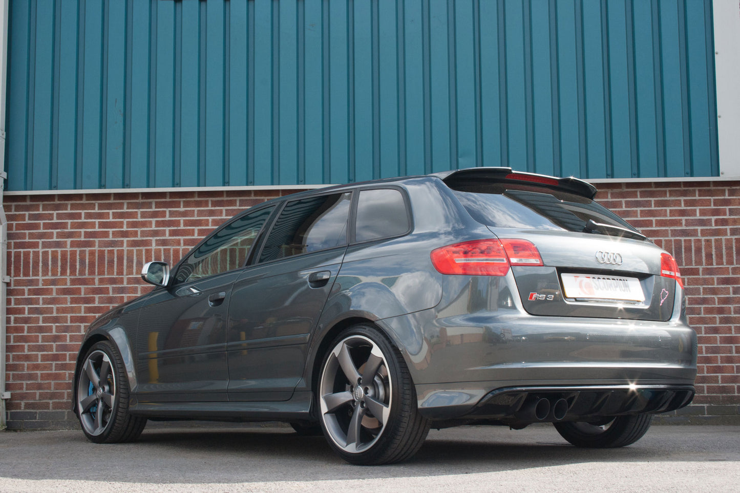 Scorpion SAUS030C Audi RS3 8P Non-Resonated Secondary Cat-Back System | ML Performance UK UK