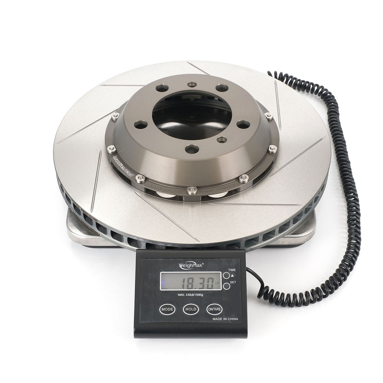 Paragon 2-Piece Brake Discs Front Pair 350mm x 28mm (13.78" x 1.10") - Porsche 991.1 Carrera / Carrera 4 (Larger Rotor)