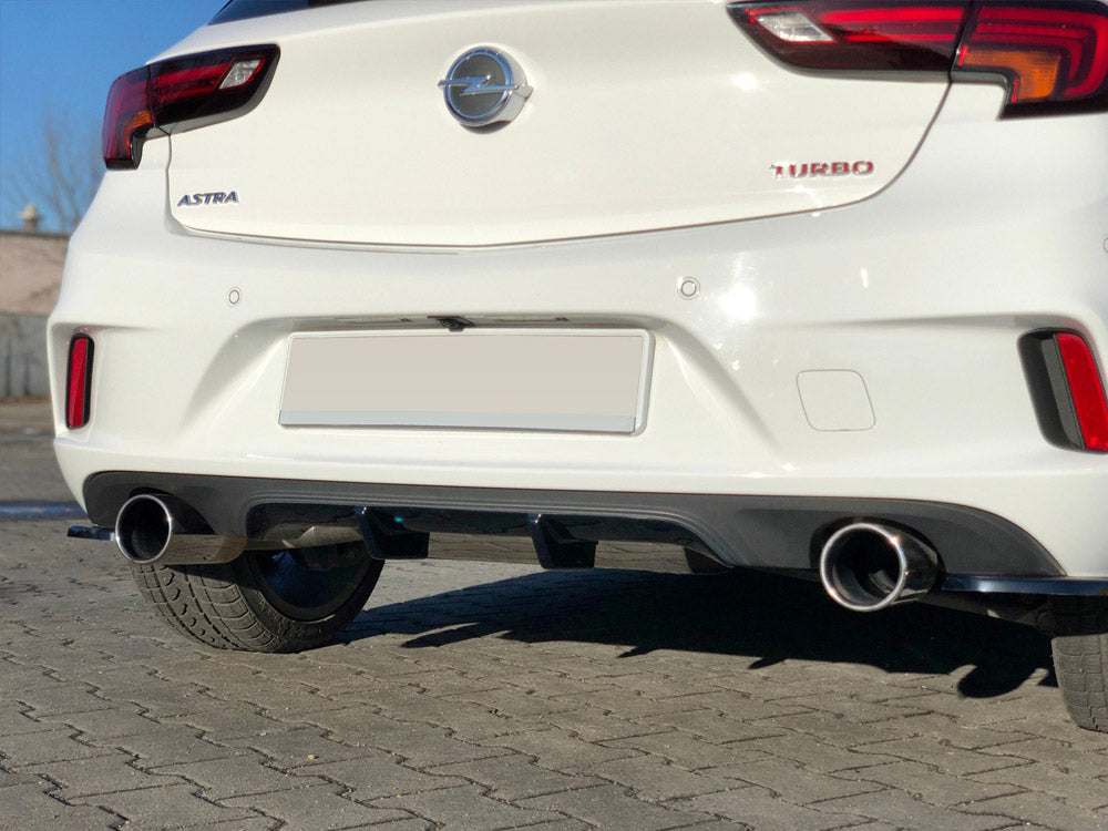Maxton Design OP-AS-5-OPCLINE-RS1T Rear Diffuser Opel/vauxhall Astra K Opc-line/vx-line (2015-2019) | ML Performance UK Car Parts