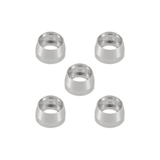 Mishimoto MMFT-RPF-08 Replacement -08AN PTFE Fitting Ferrules 5 pack