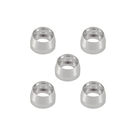 Mishimoto MMFT-RPF-06 Replacement -06AN PTFE Fitting Ferrules 5 pack