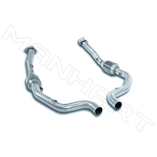 MANHART MH5RRV13100 REPLACEMENT SPORT PIPE FOR RANGE ROVER VELAR WITH 200 CELLS HJS CATALYTIC CONVERTERS