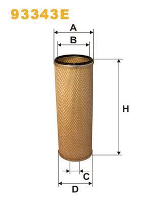 WIX Filters 93343E Air Filter