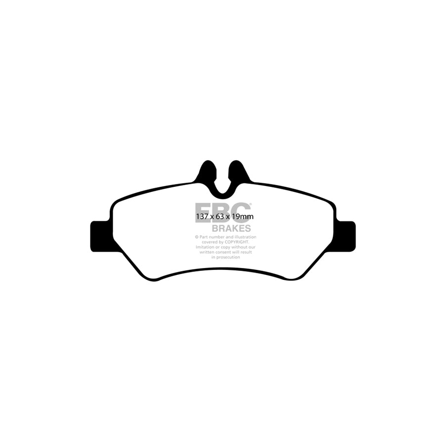 EBC PD40K2000 Mercedes-Benz VW Ultimax Pad & Plain Disc Kit - Brembo Caliper 3 | ML Performance UK Car Parts