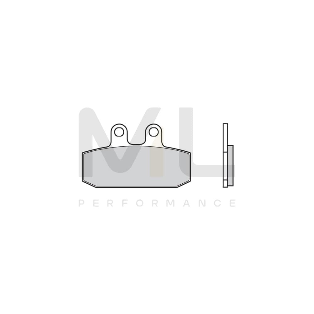 Brembo Carbon Ceramic, Scooter 07006 Brake Pad Set Front And Rear | ML Performance Car Parts