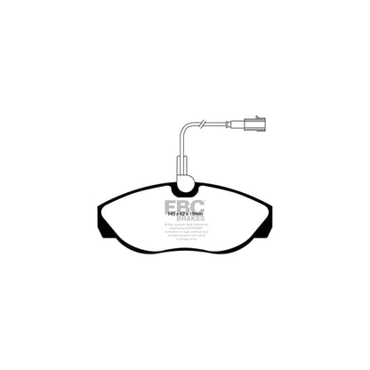 EBC PDKF529 Citroen Fiat Peugeot Ultimax Front Brake Pad & Plain Disc Kit 2 | ML Performance UK Car Parts