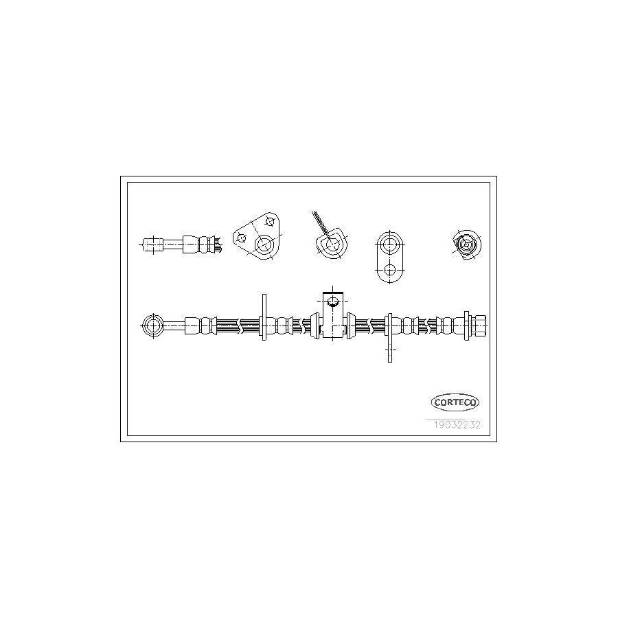 Corteco 19032232 Brake Hose | ML Performance UK
