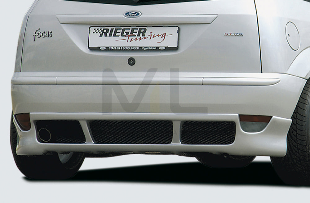 Rieger 00034106 Ford Focus 1 Rear Diffuser 1 | ML Performance UK Car Parts