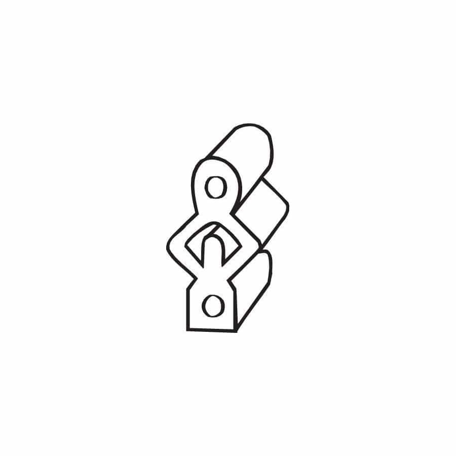 Bosal 255-750 Rubber Strip, Exhaust System