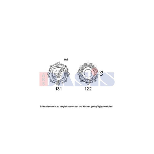 AKS Dasis 218079N Fan Clutch For Toyota Hiace | ML Performance UK