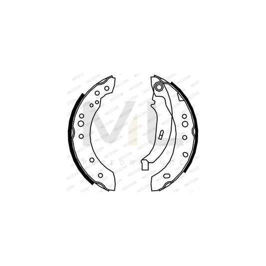 FERODO PREMIER FSB4109 Brake Shoe Set | ML Performance Car Parts