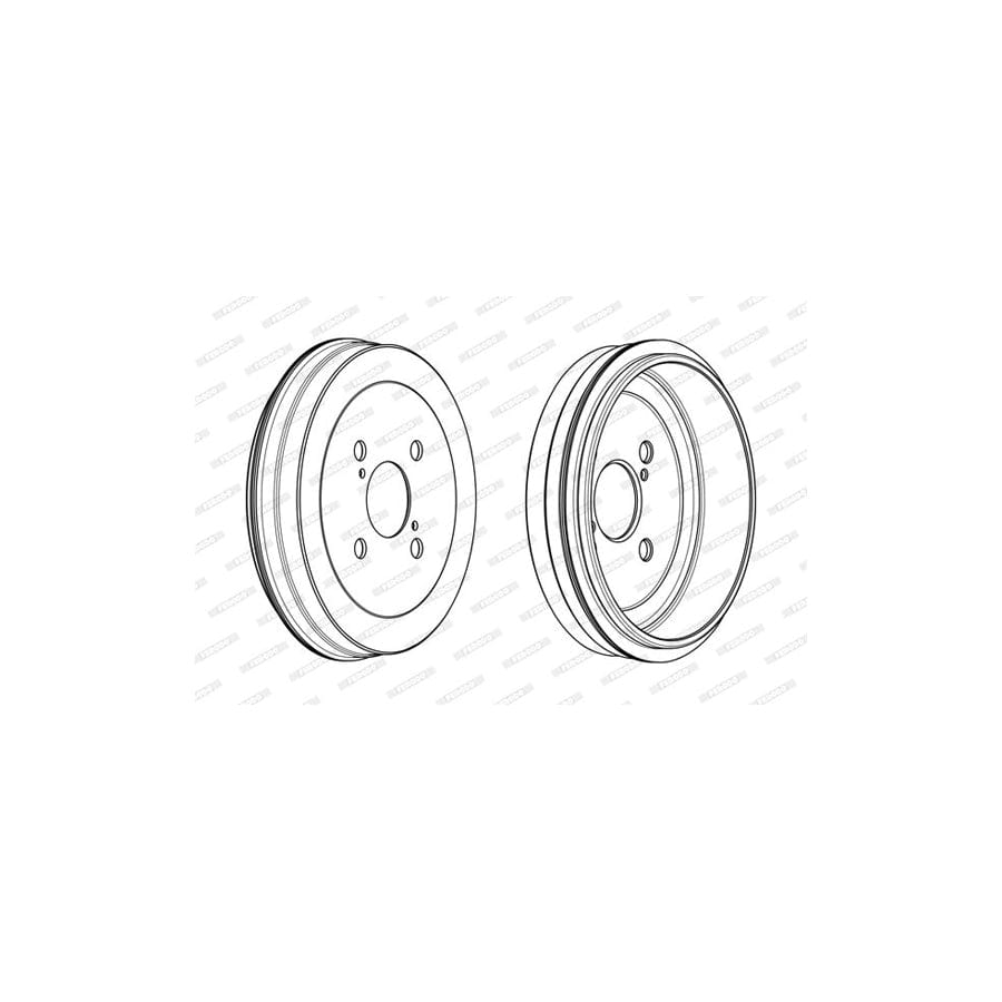 Ferodo Fsl406 Brake Pad Set Fuse Technology Incl Wear Warning Contact