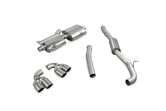 Scorpion SAU045 Audi S1 2.0 TFSi Quattro Resonated Cat-Back System With Electronic Valves  | ML Performance UK UK