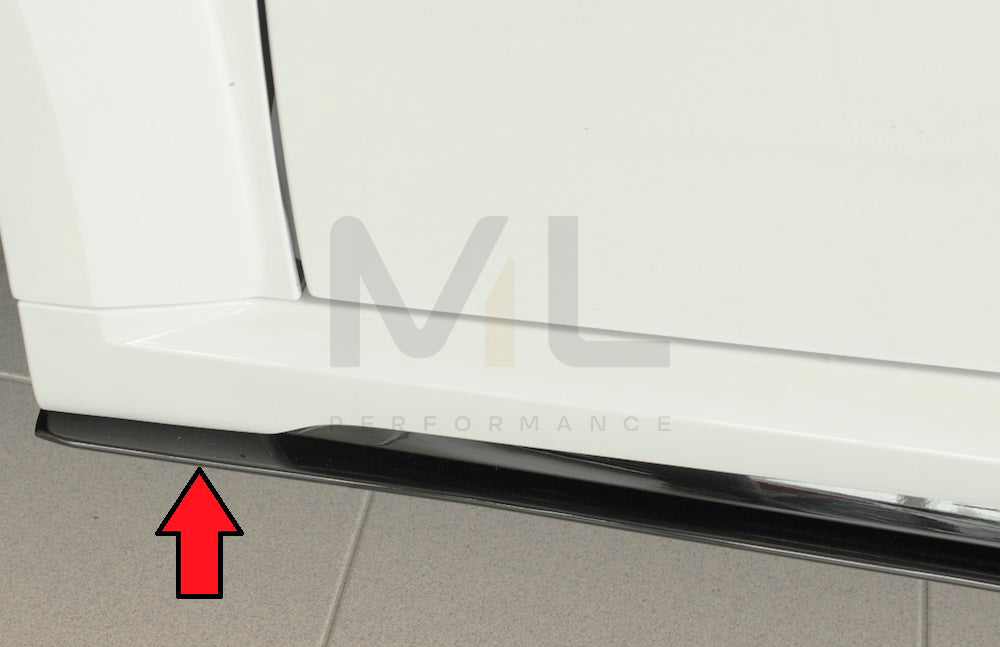 Rieger 00055181 Audi 8J-FV 8S Side Skirt Splitter (TT, TTS & TTRS) 9 | ML Performance UK Car Parts
