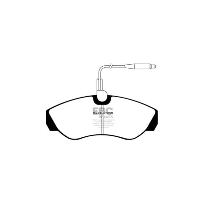 EBC PDKF533 Citroen Fiat Peugeot Ultimax Front Brake Pad & Plain Disc Kit 2 | ML Performance UK Car Parts