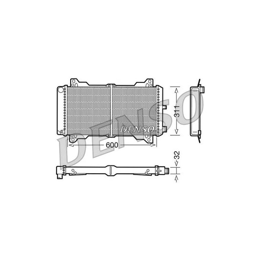 Denso DRM10012 Drm10012 Engine Radiator | ML Performance UK