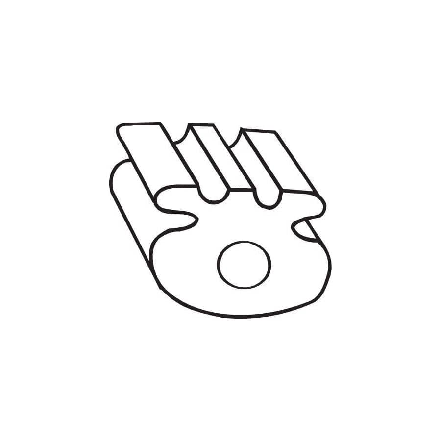 Bosal 255-795 Rubber Strip, Exhaust System