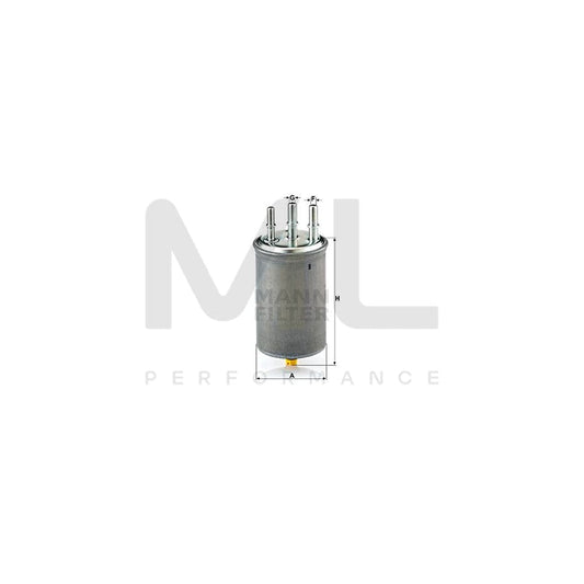 MANN-FILTER WK 829/7 Fuel filter In-Line Filter | ML Performance Car Parts