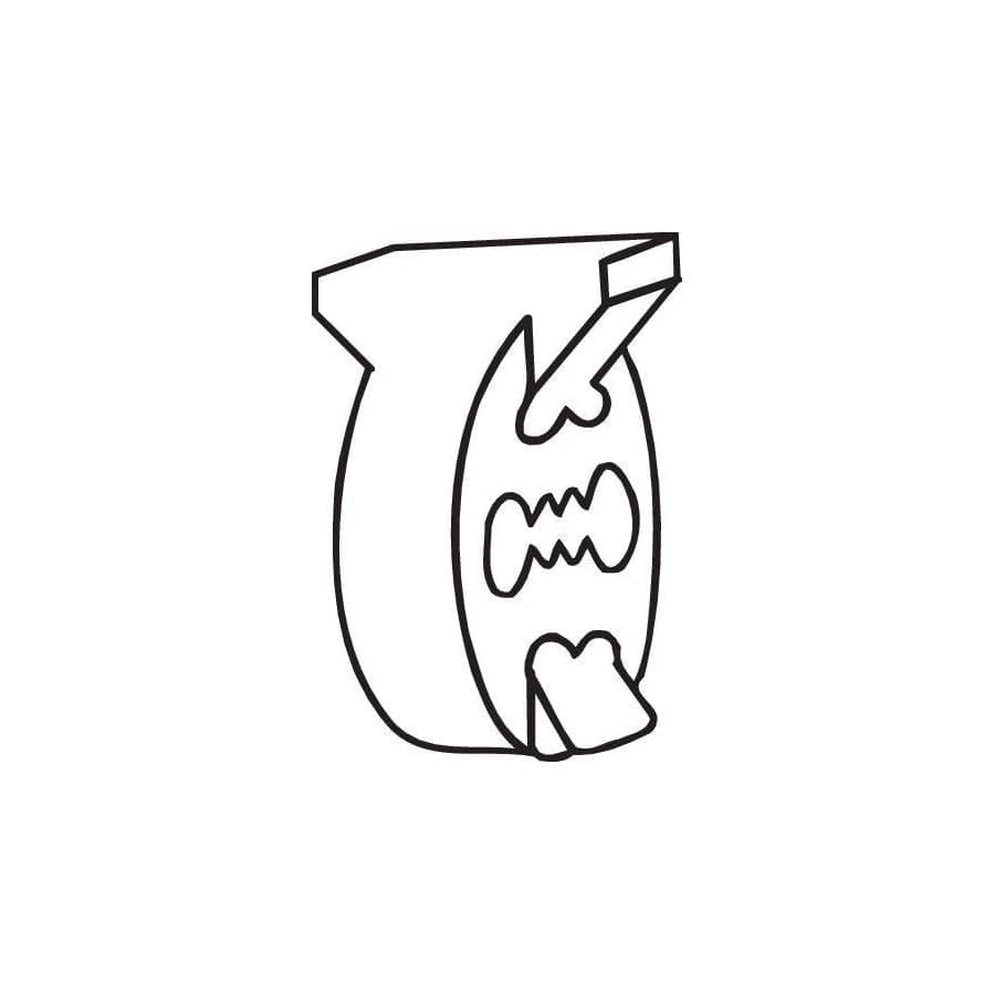 Bosal 255-855 Rubber Strip, Exhaust System