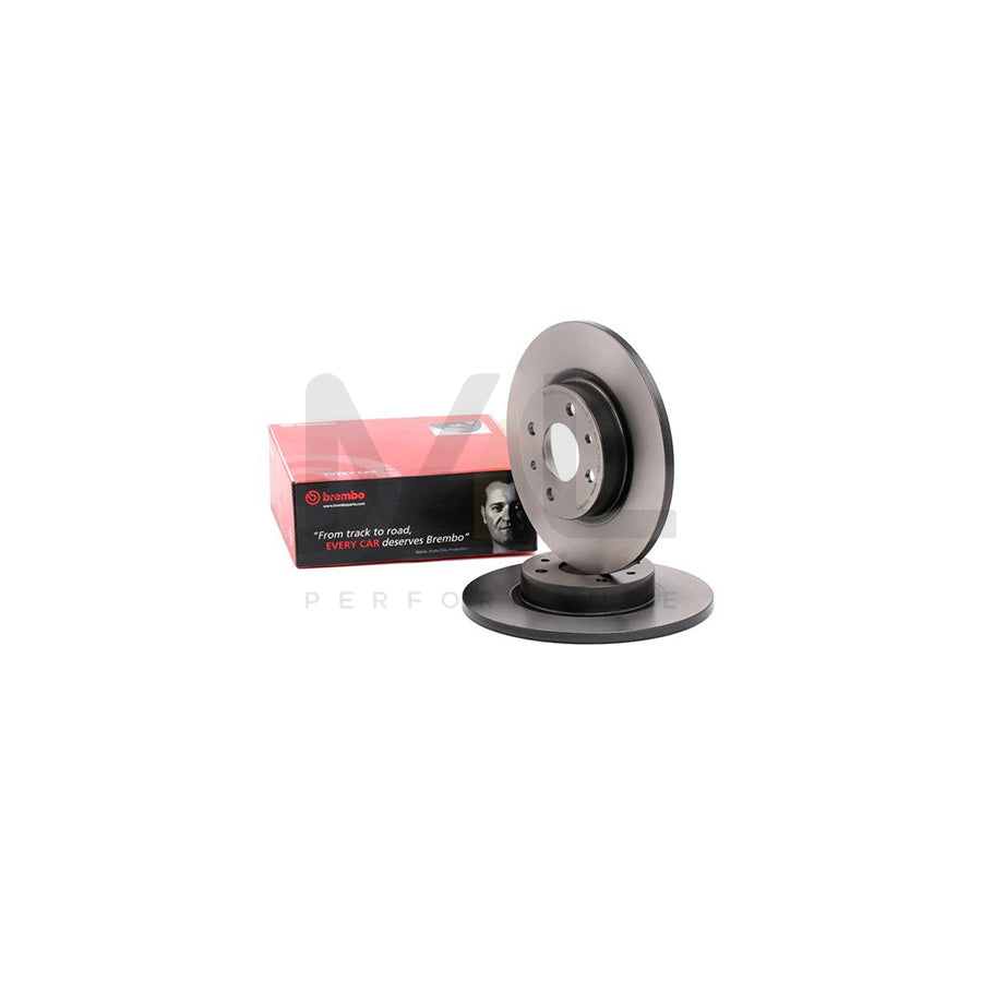 BREMBO COATED DISC LINE 08.5086.11 Brake Disc Solid, Coated, with bolts/screws | ML Performance Car Parts