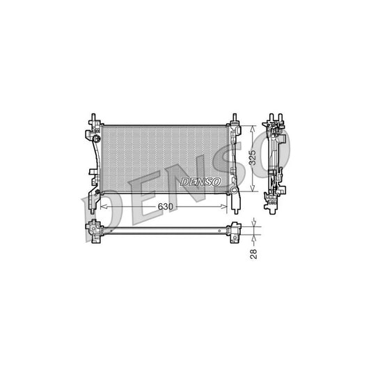 Denso DRM07041 Drm07041 Engine Radiator | ML Performance UK
