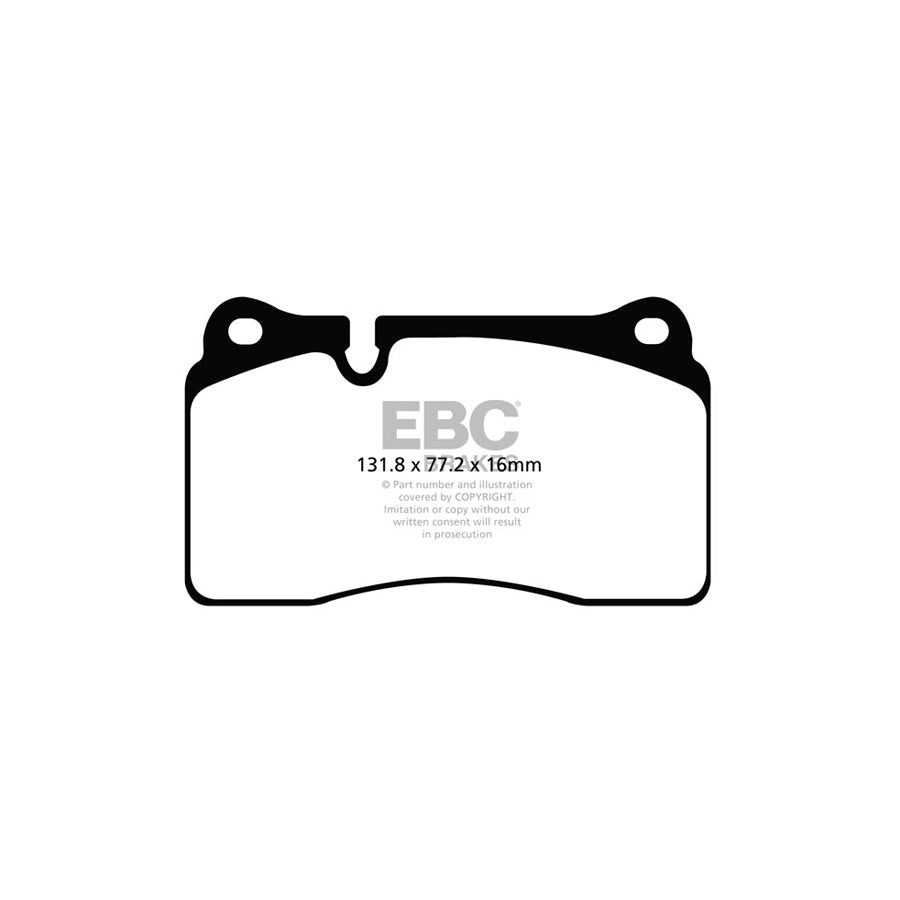 EBC PLK1007R Audi RS3 Orangestuff Pads and Brake Line Track Pack - TRW Caliper 2 | ML Performance UK Car Parts