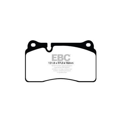 EBC PLK1007R Audi RS3 Orangestuff Pads and Brake Line Track Pack - TRW Caliper 2 | ML Performance UK Car Parts