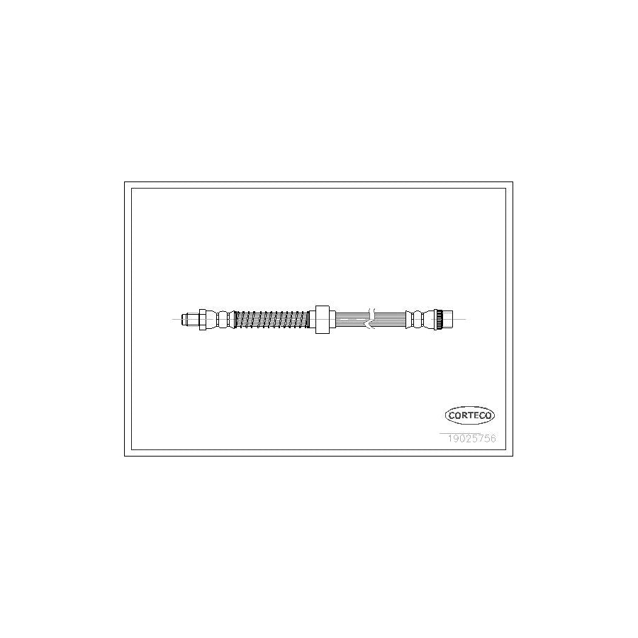 Corteco 19025756 Brake Hose | ML Performance UK