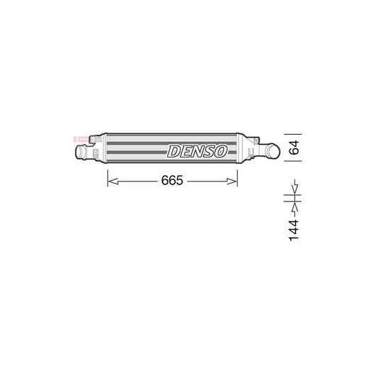 Denso DIT02036 Dit02036 Intercooler For Audi Q3 (8Ub, 8Ug) | ML Performance UK