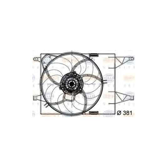 Hella 8EW 351 041-031 Fan, Radiator