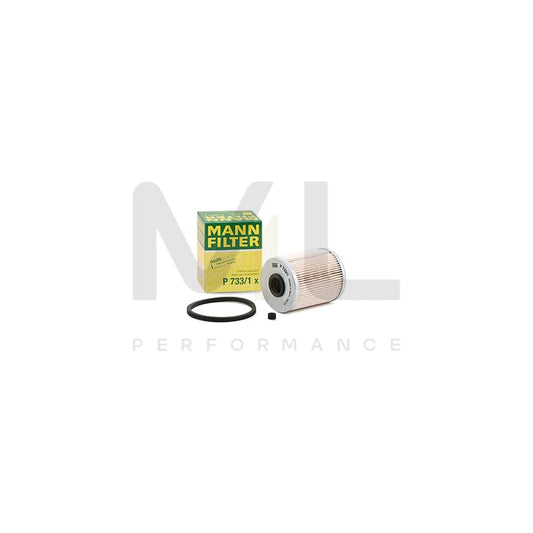 MANN-FILTER P 733/1 x Fuel filter with seal | ML Performance Car Parts