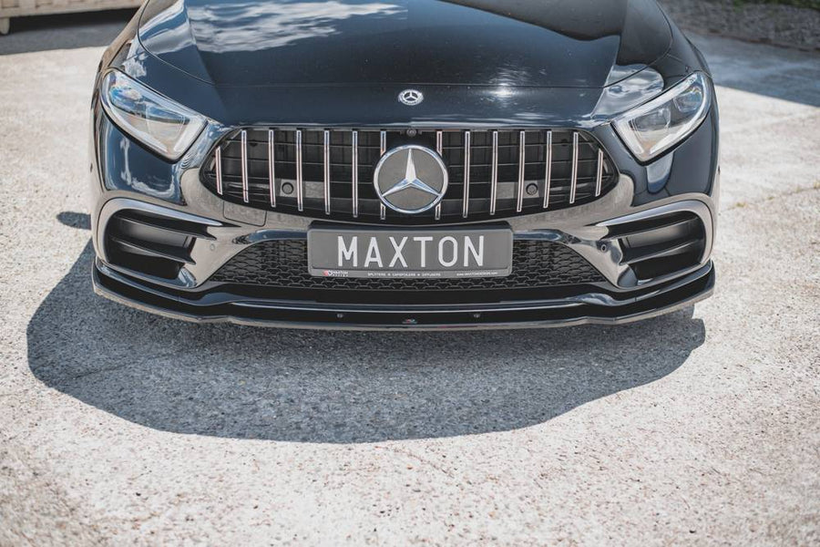 Maxton Design Mercedes Benz CLS-Class C257 AMG-Line Front Splitter V.2