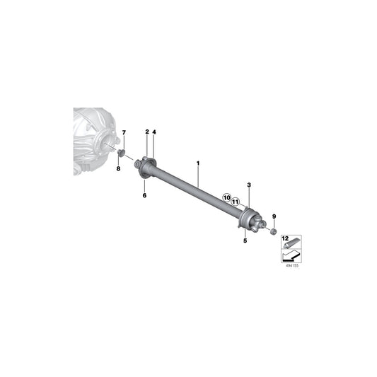 Genuine BMW 33208428295 Stopper WHEELSIDE SHORT (Inc. M6 GT3) | ML Performance UK