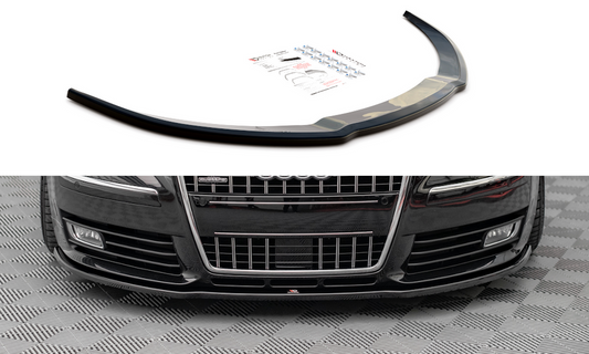 Maxton Design AU-S8-D3-FD1T Front Splitter Audi S8 D3 | ML Performance UK Car Parts