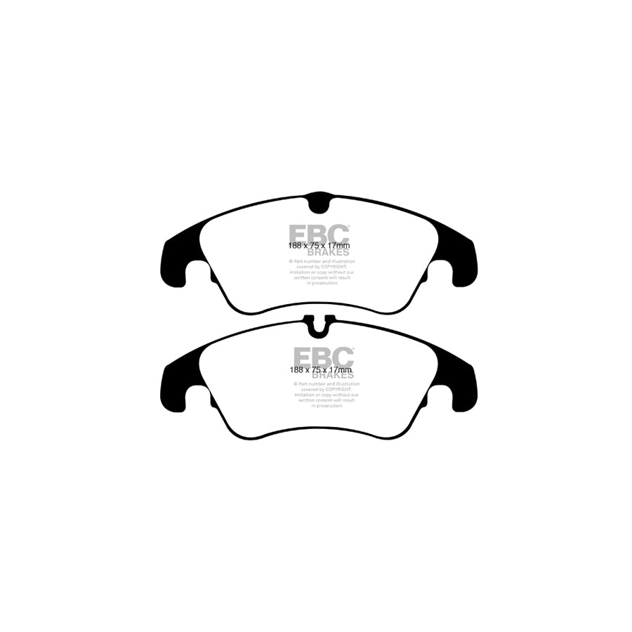 EBC PLK1010R Audi S4 Orangestuff Pads and Brake Line Track Pack - TRW Caliper 2 | ML Performance UK Car Parts