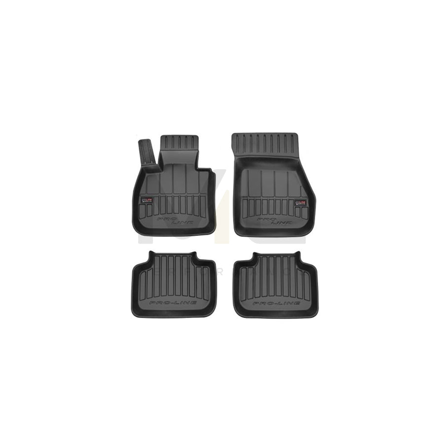 FROGUM 3D407756 Floor mat set Elastomer, Front and Rear, Quantity: 4, Black | ML Performance Car Parts