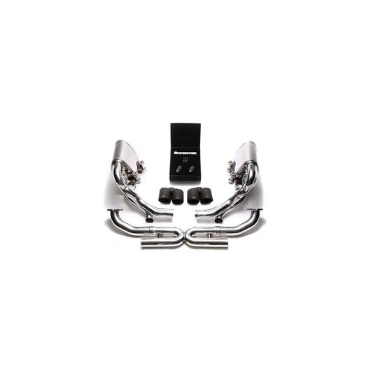 Armytrix P97N2-QS26M Valvetronic Exhaust System Porsche 997.2 Carrera PDK 2009-2011 with Quad Matte Black 3.5"  | ML Performance UK UK Car Parts