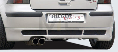 Rieger 00042061 VW Mk4 Golf Rear Diffuser 1 | ML Performance UK Car Parts