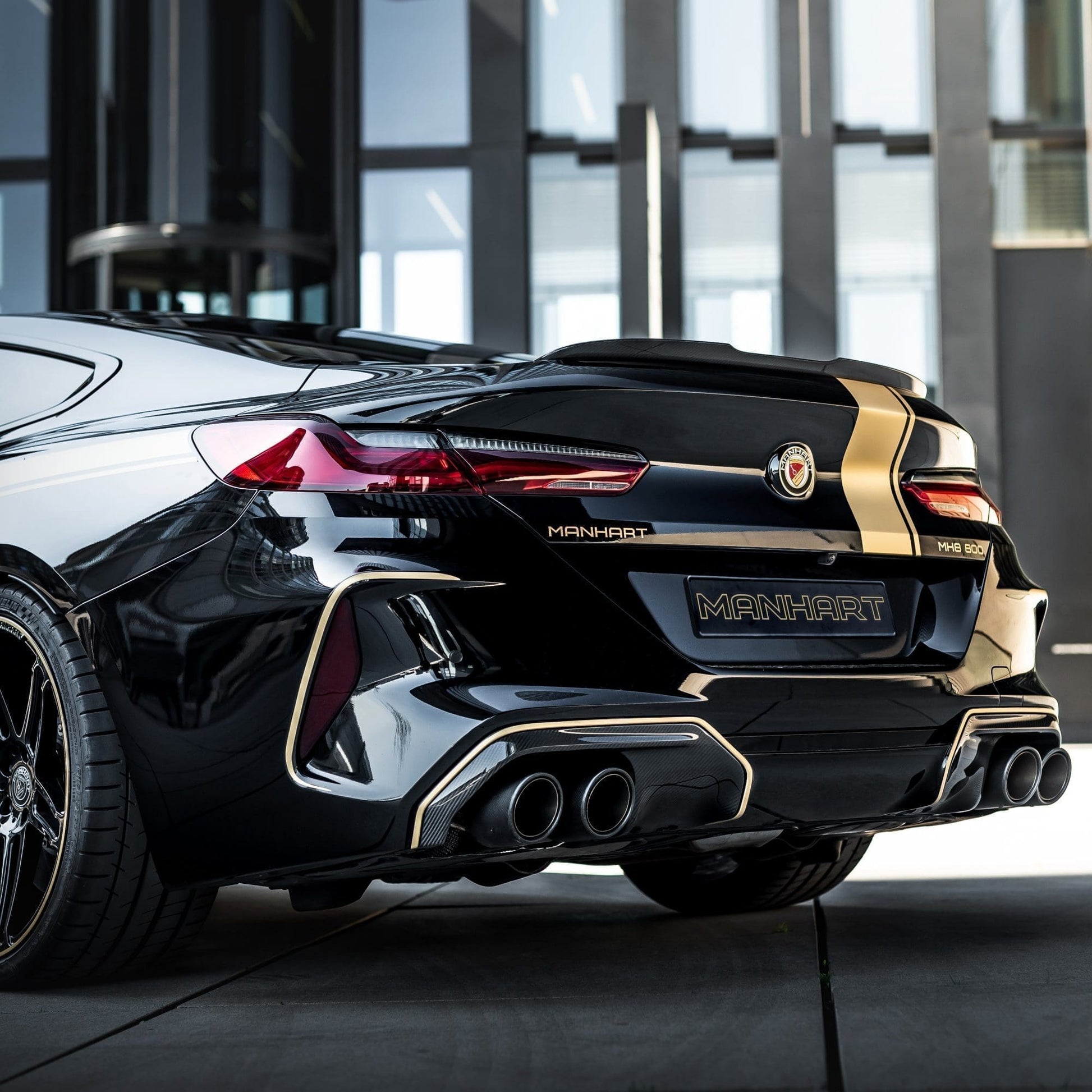 MANHART MH2F92521120 CARBON REAR SPOILER FOR BMW F92 M8 (COMPETITION)