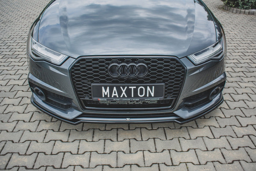 Maxton Design Audi S6 / A6 S-Line C7 FL Front Splitter V.1