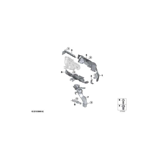 Genuine BMW 11658604705 F55 Air-Discharge Duct For Turbocharger (Inc. Cooper ALL4, Cooper & One) | ML Performance UK Car Parts