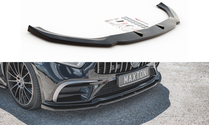 Maxton Design ME-CLS-257-AMGLINE-FD2T Front Splitter V.2 Mercedes Benz CLS-Class C257 AMG-Line | ML Performance UK Car Parts