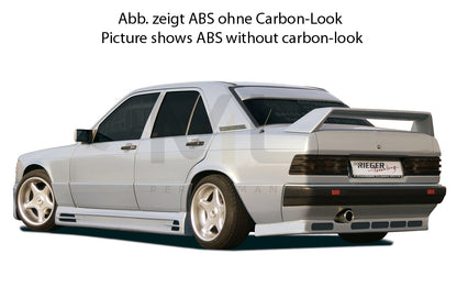 Rieger 00099211 Mercedes-Benz W201 190 Rear Window Cover 2 | ML Performance UK Car Parts