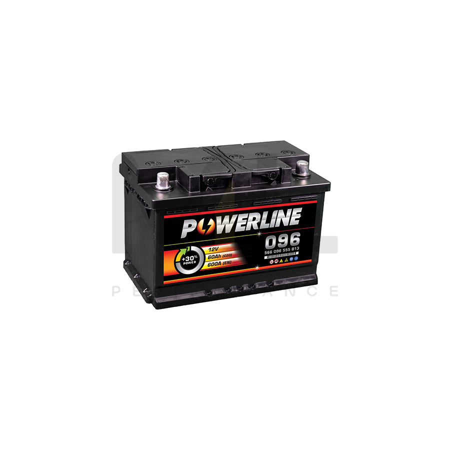 096 Powerline Car Battery 12V | Car Batteries UK | ML Performance Car Parts
